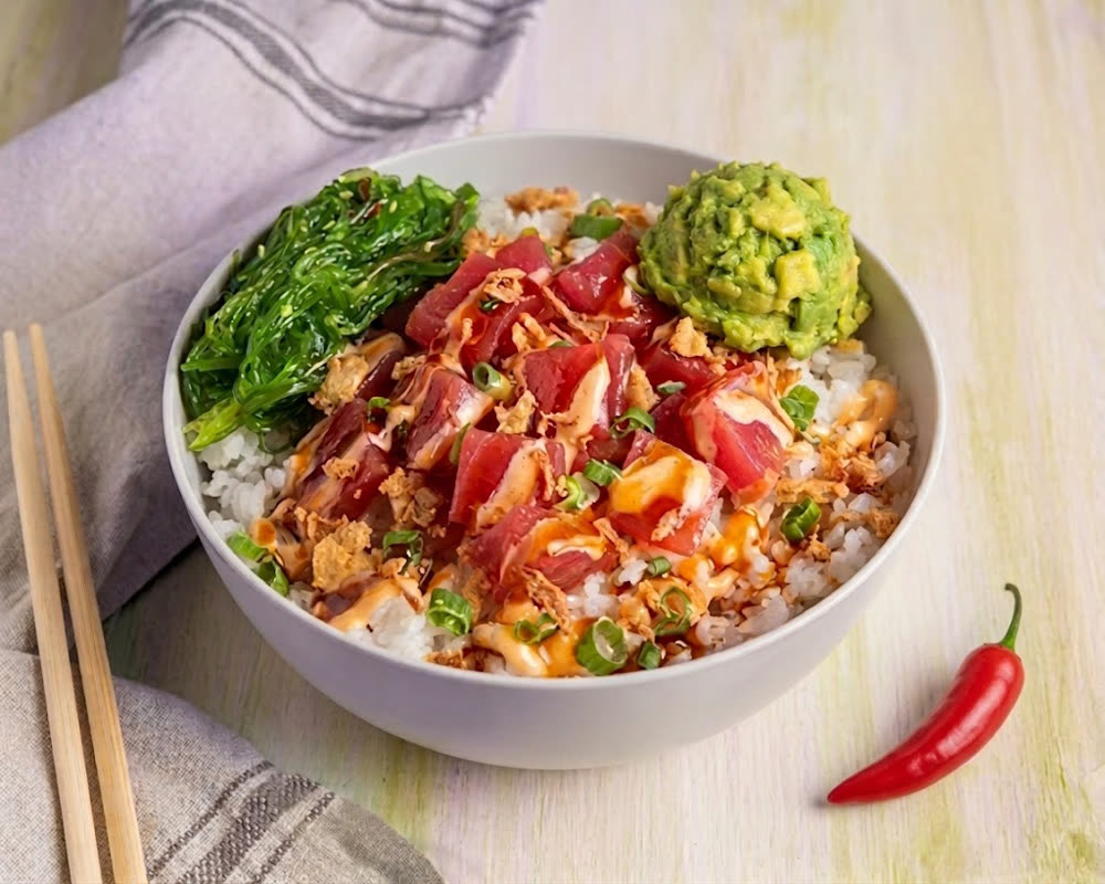 Tidal Wave poké bowl